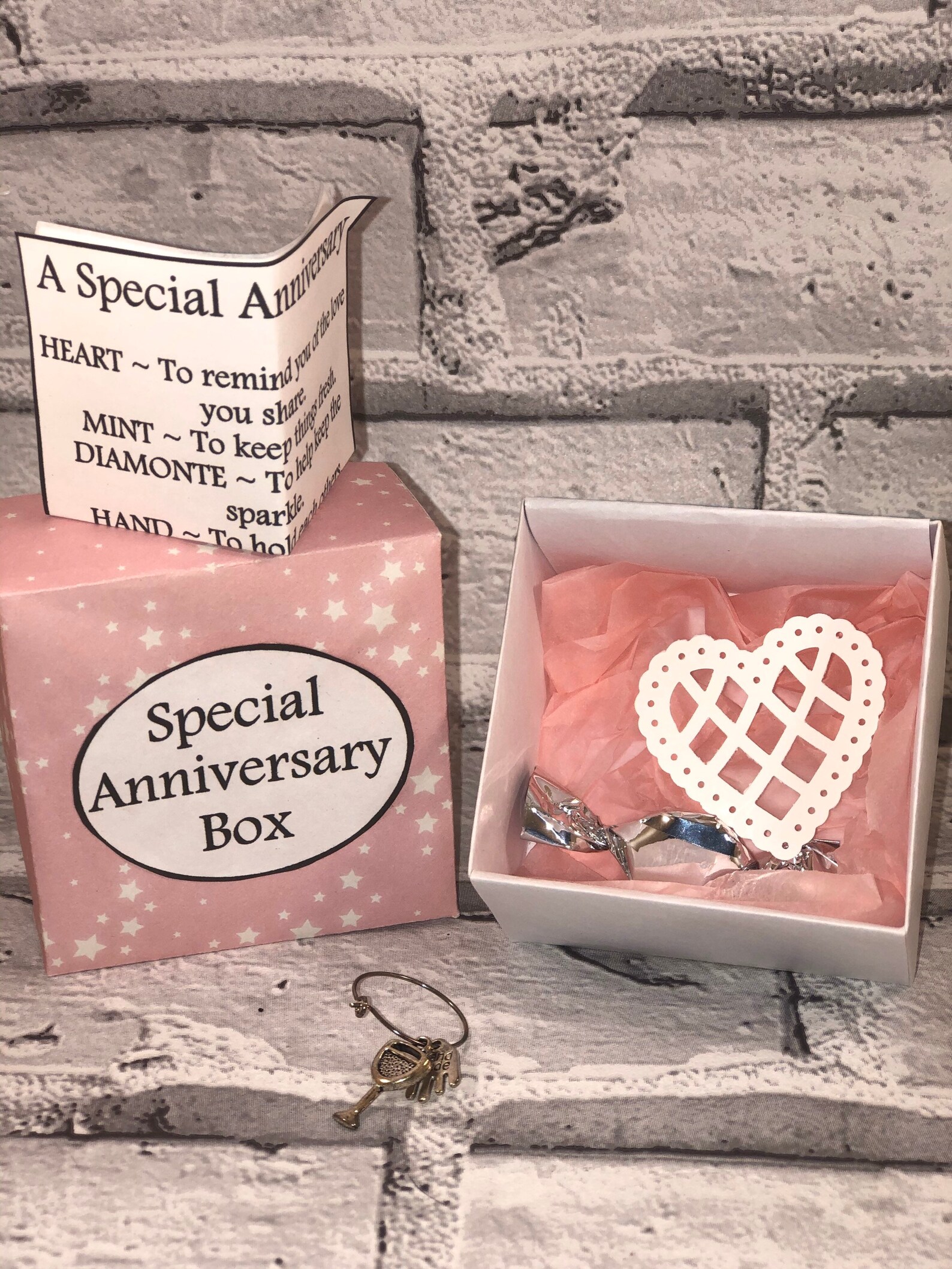 Special Anniversary Box Handmade Unique Gift. Wedding Etsy UK