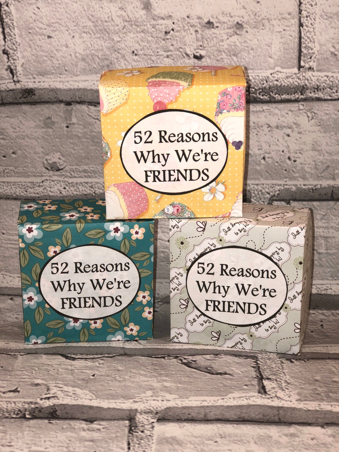 52 Reasons Why We're Friends Birthday Wedding - Etsy