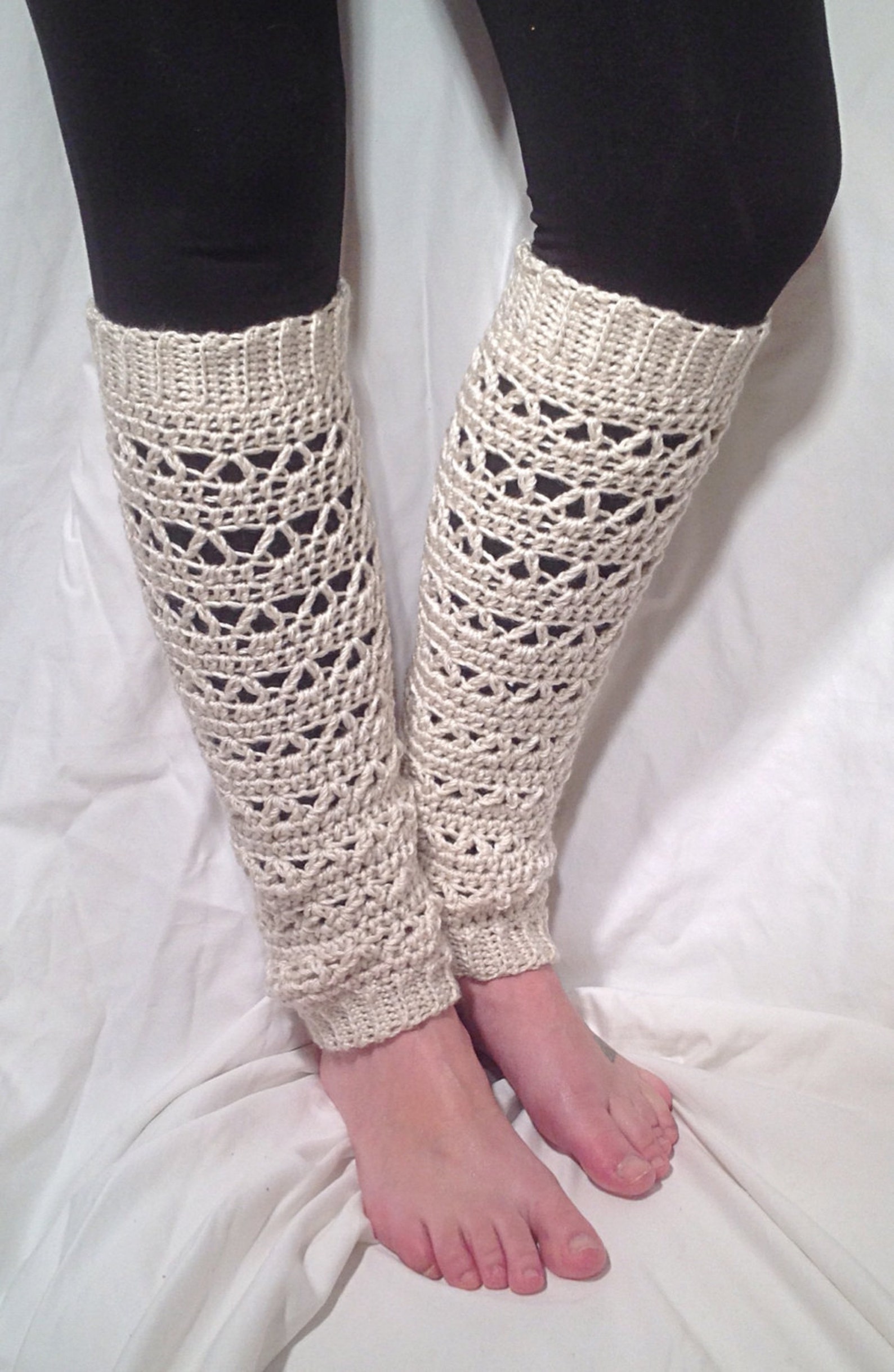 Crochet Pattern Lace Stitch Crochet Leg Warmer Etsy