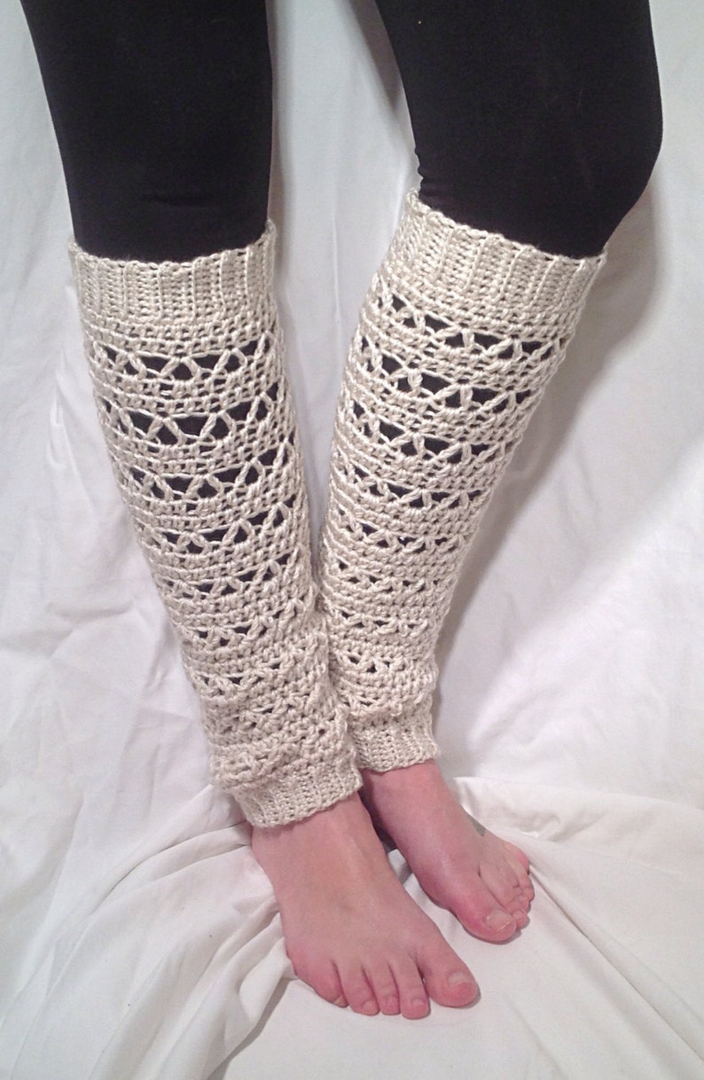 Crochet Pattern Lace Stitch Crochet Leg Warmer Etsy