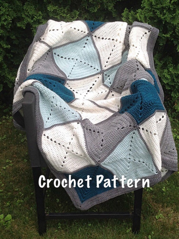 Crochet Pattern  Basic Granny Square Patchwork Crochet