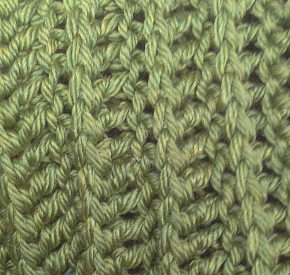 Grass Green Ribbed Oversize Crochet Scarf - Etsy