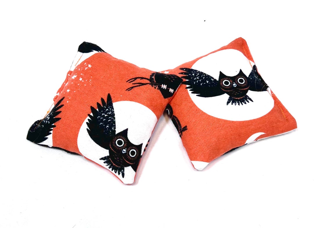 Owl Glow in the Dark Rice Hand Warmers Reusable Rice Packs Etsy