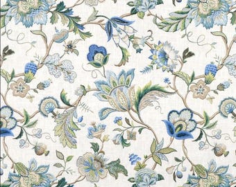 Brissac Sapphire Blue Cafe Curtains.(Set of 2 Panels).