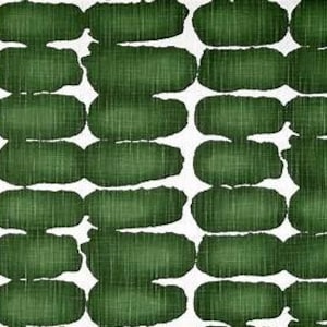 Shibori Pine Cafe Curtains (Set of 2 Panels).Colors:Green and White Choose Length (15"L upto 64"L)-UNLINED