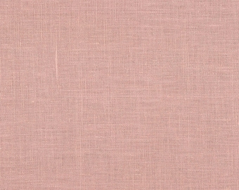 Dusty Pink Linen Cafe Curtains| Linen Curtains | Set of 2 Panels| Select Your Custom Length from 15" to 84" Long-100% Linen-UNLINED