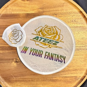 Ateez Folding Fan - Etsy