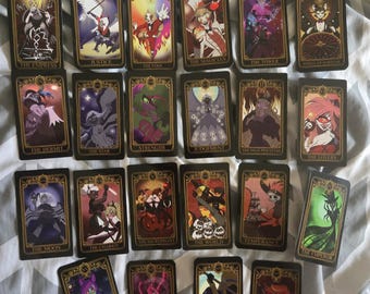Hazbin Hotel Tarot Complete Major Arcana Set