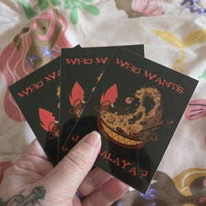 Hazbin Hotel Alastor Jambalaya Sticker
