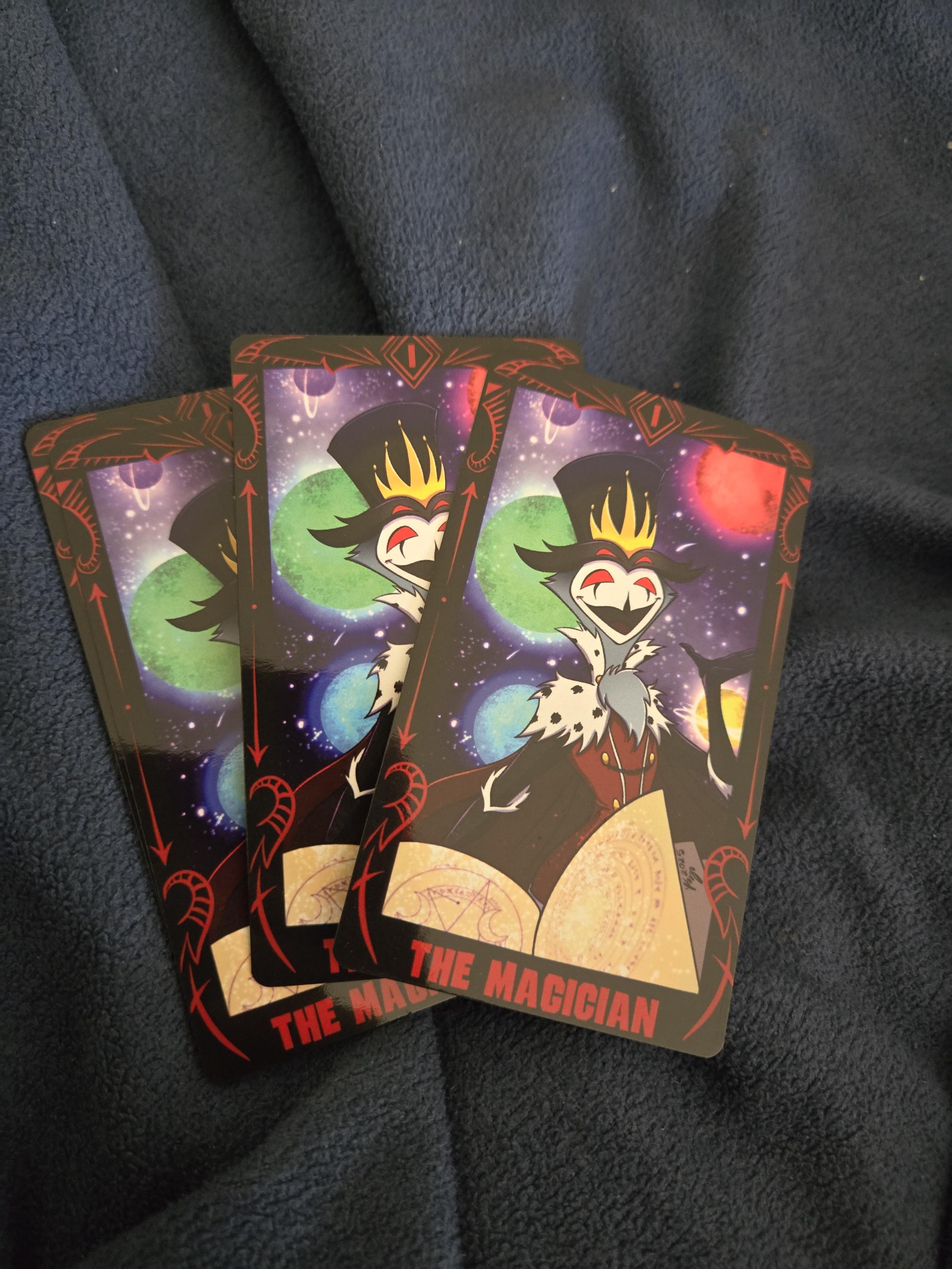 Helluva Boss Stolas the Magician Tarot Card - Etsy