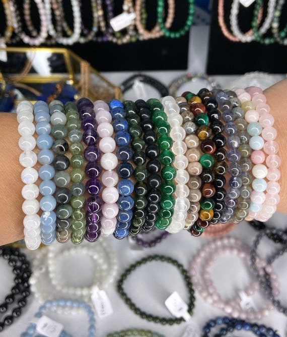 Yoga bracelets etsy sale