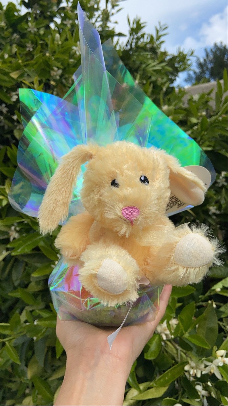 Small Easter Bunny Crystal BasketEaster Bunny Crystal Arrangement