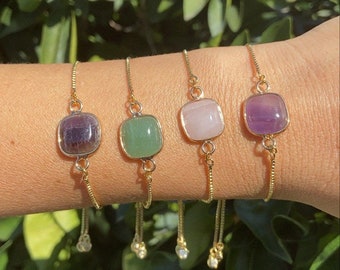 Slide in Crystal bracelets and Adjustable rhinestone rings