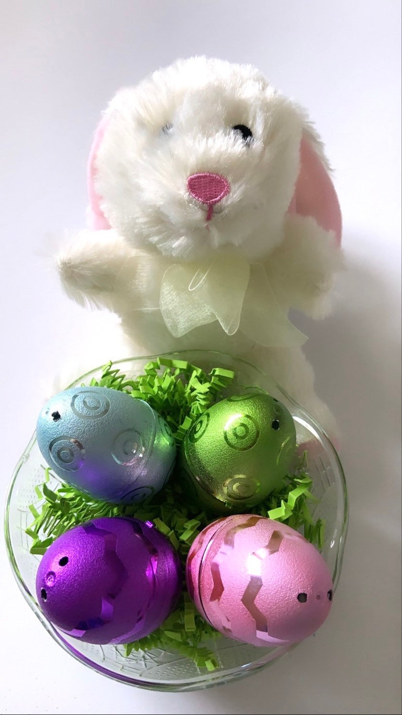 Small Easter Bunny Crystal BasketEaster Bunny Crystal Arrangement