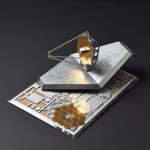 James Webb Space Telescope Model Kit - Laser Cut, Illustrated Instructions