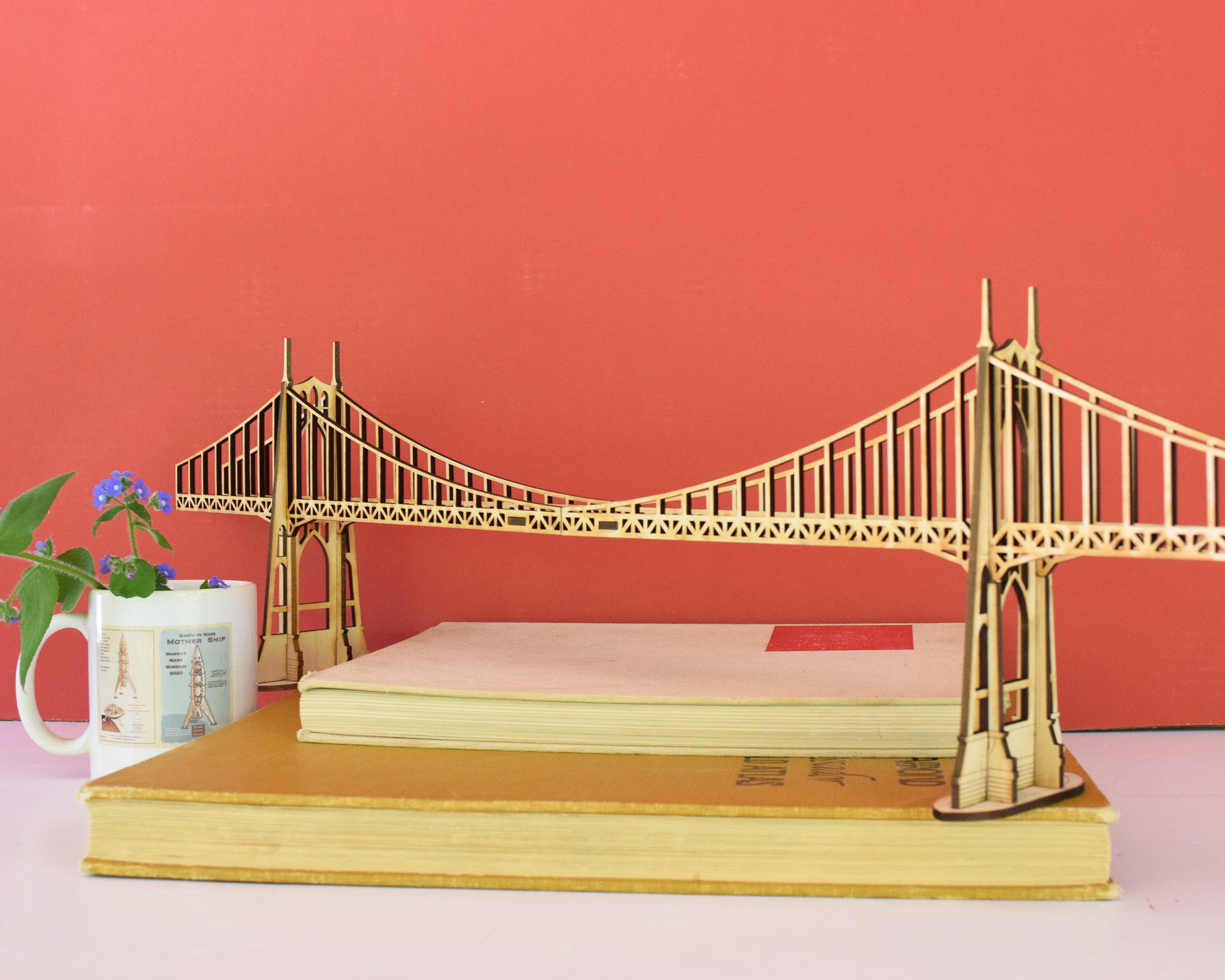 Popsicle Stick Suspension Bridges