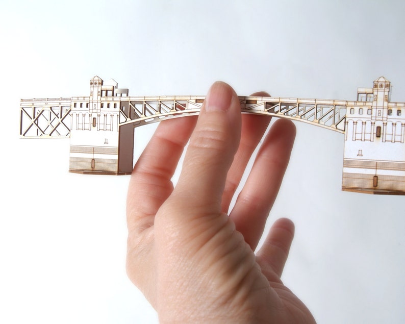3D Model Kit of the Burnside Bridge Portland, Oregon - Etsy
