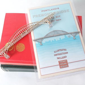 Fremont Bridge 3D Model Kit Portland Oregon