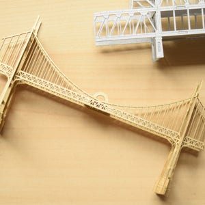 Set regalo Portland Oregon Bridge Ornamenti, pronto da appendere, decorazioni per la casa, nessun assemblaggio richiesto immagine 7