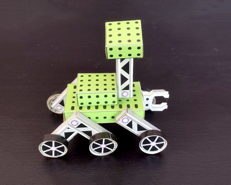 Mars Rover Paper Model Back Shell Mars Rover Paper Model Kit, DIY Printable (digital Download) - Etsy Canada