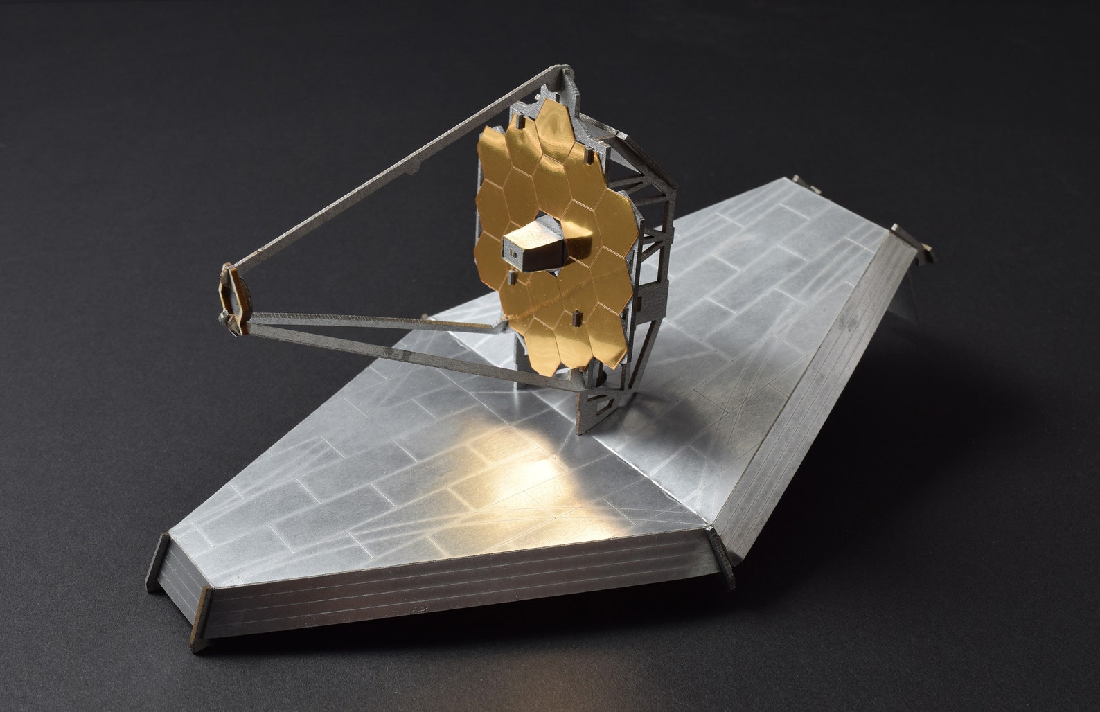James b Space Telescope Model Kit Laser Cut Illustrated Etsy
