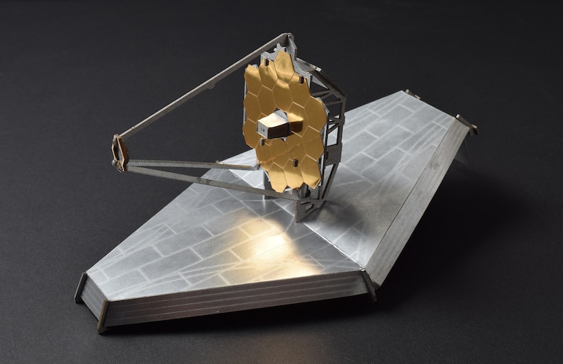 James Webb Space Telescope Model Kit Laser Cut, Illustrated Instructions image 3