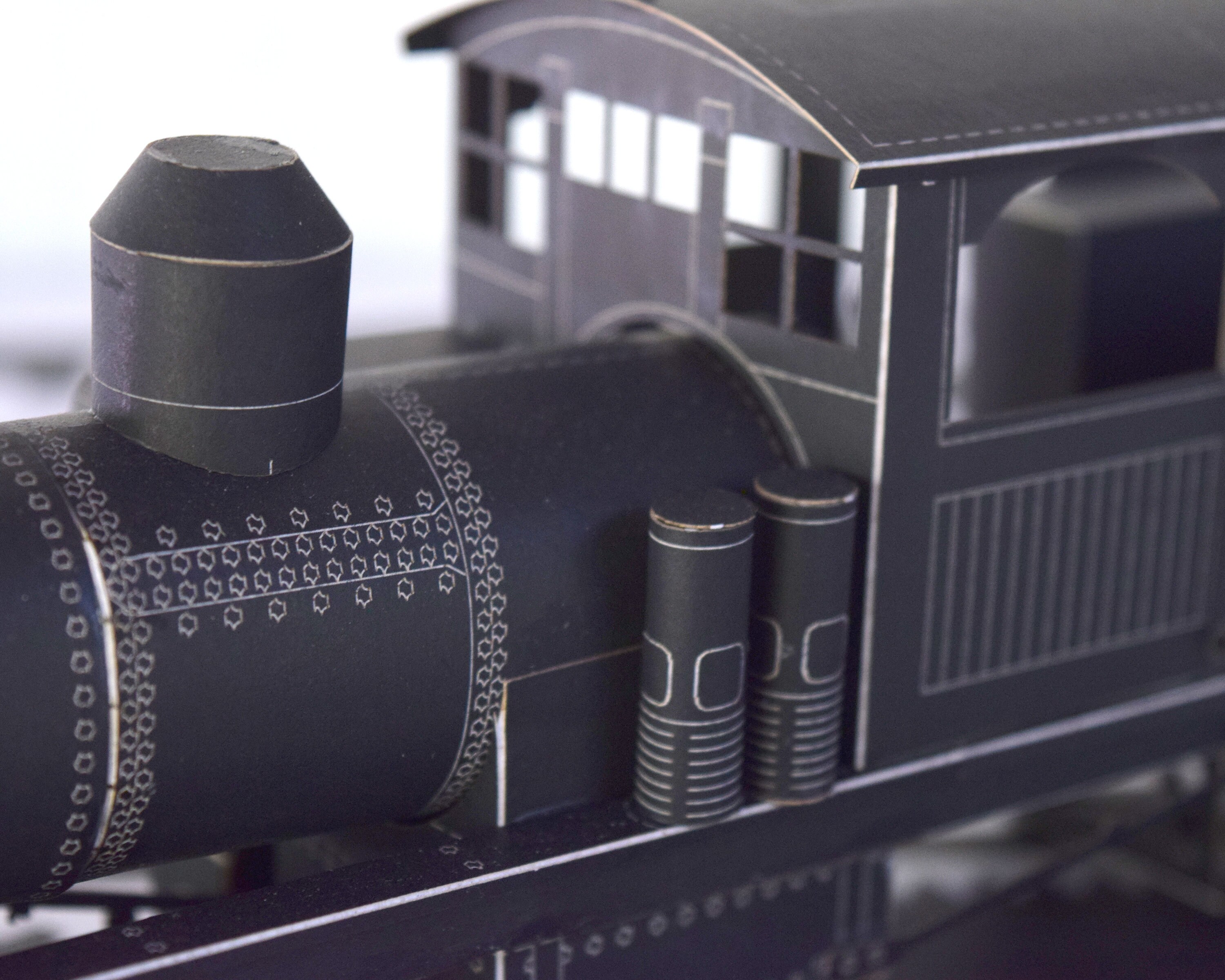 Train Model Kit, Shay Steam Locomotive, 12