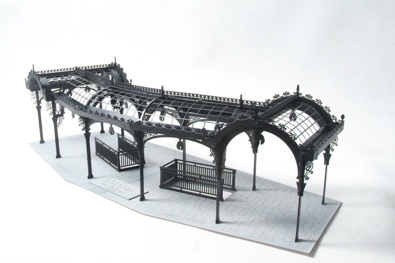 Architectural Model Kit of Seattle Washington Pergola, Laser Cut Model Kit, DIY Product, Pioneer Square Pergola, Unique Gift image 3