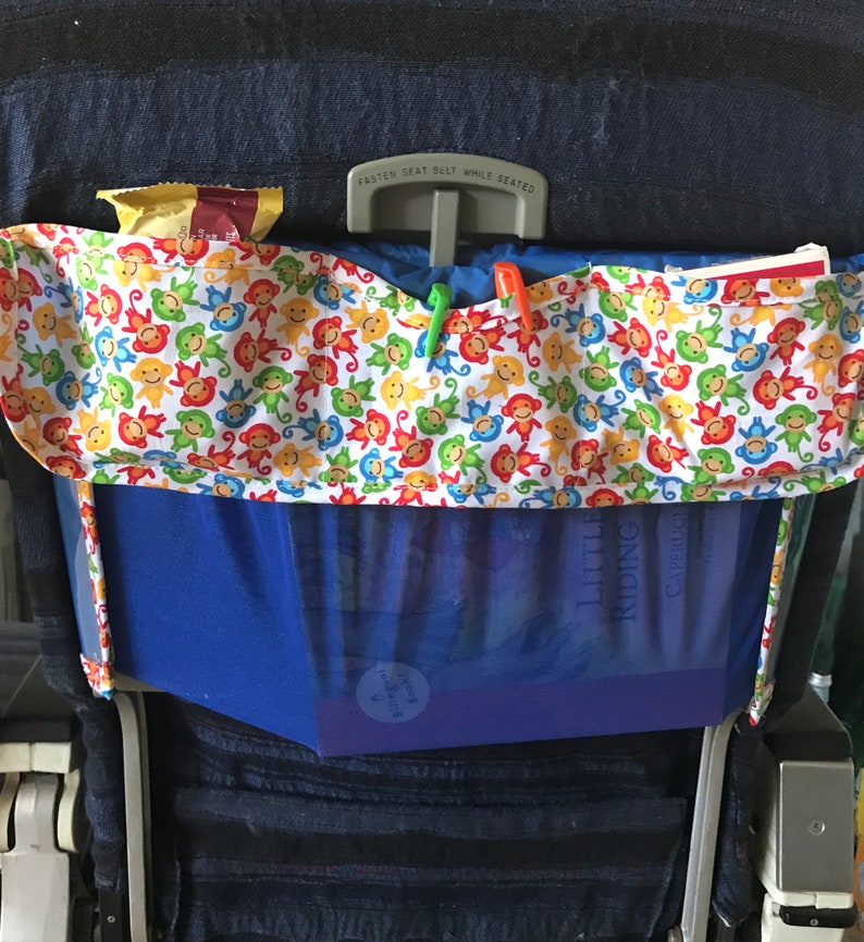 Kids air travel airplane tray cover with Pockets kids games Etsy