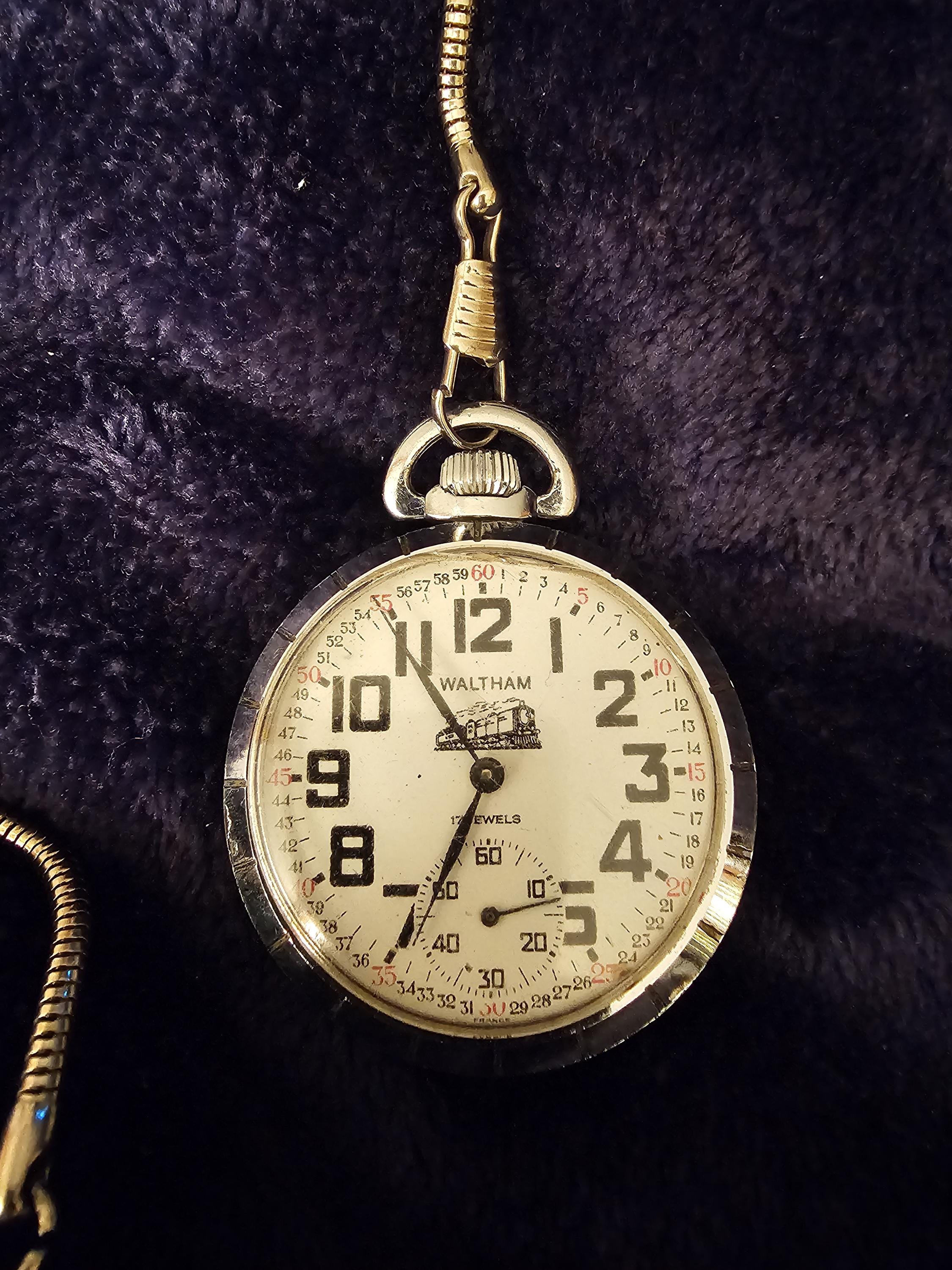 Railroad Pocket Watch - Main Image