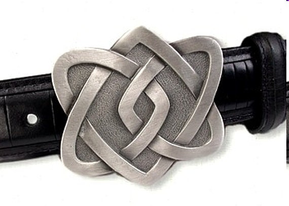 Pewter Celtic Belt Buckle - Etsy display picture 1
