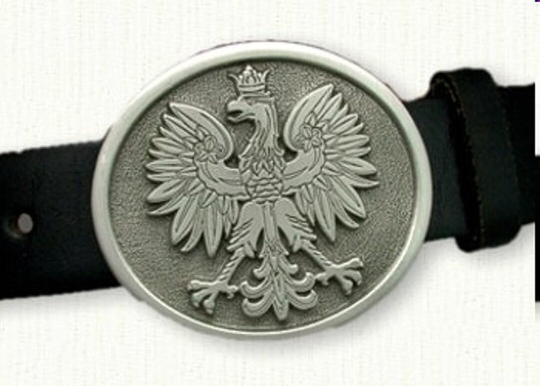 Polish Eagle Belt Buckle in Pewter buckle Only Etsy Canada