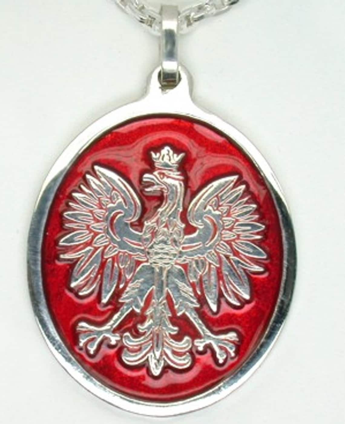 Beautiful Polish Eagle Pendant 4 Sizes Available All Etsy