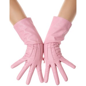 Pink latex gloves - Etsy 日本