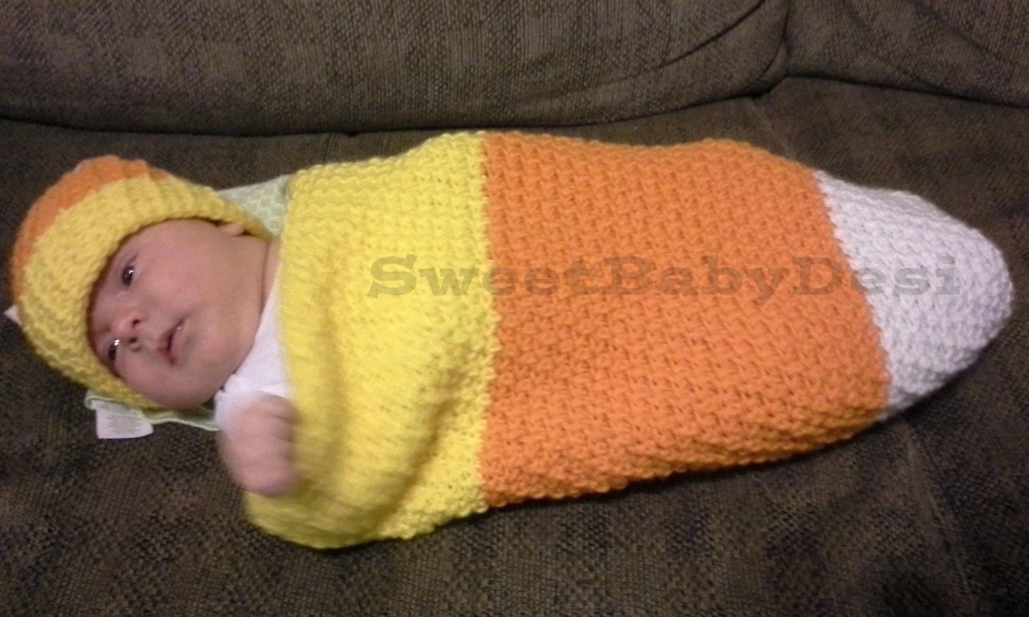 Candy Corn Infant Halloween Costume Crochet Newborn Photo Etsy