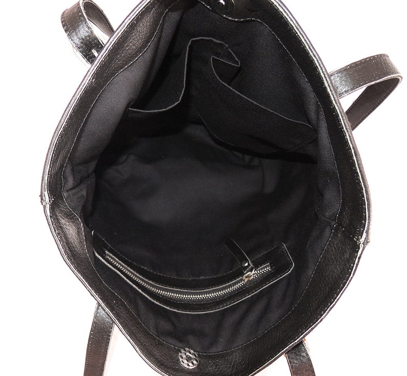 COWHIDE HAIR TOTE Zebra Bag Pony Hair Bag. Black White Hair Etsy