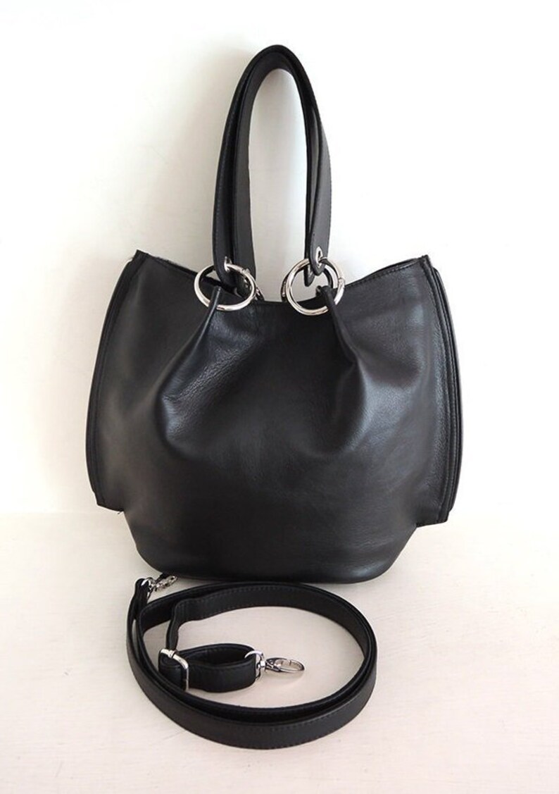 HAIR ON HIDE Bag Black and White Pony Hair Clutch Small Etsy