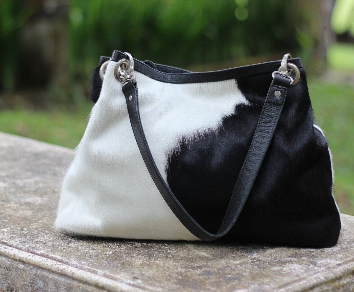 Hair On Calf Leather Bag
