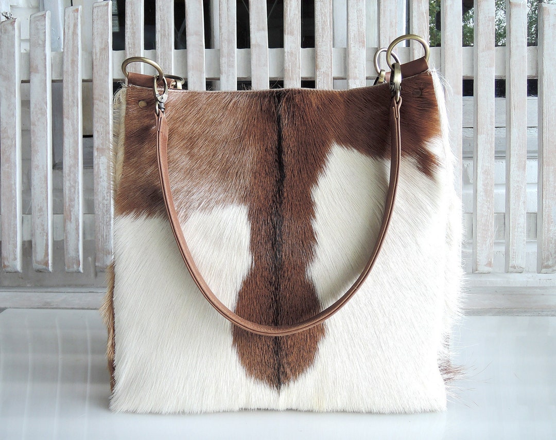 【希少】RRL HAIR ON HIDE LEATHER BAG ハラコ レザー RRL Ralph Lauren Hair On Hide Harako Unborn Calf Leather