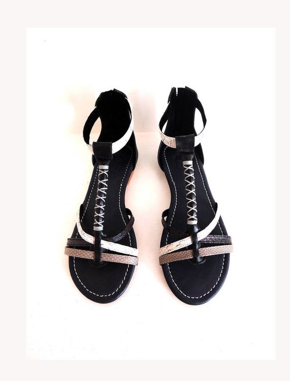 white snakeskin shoes
