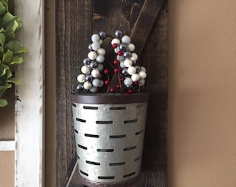 Rustic Wood Shutters, Farmhouse Home Decor (Pair)