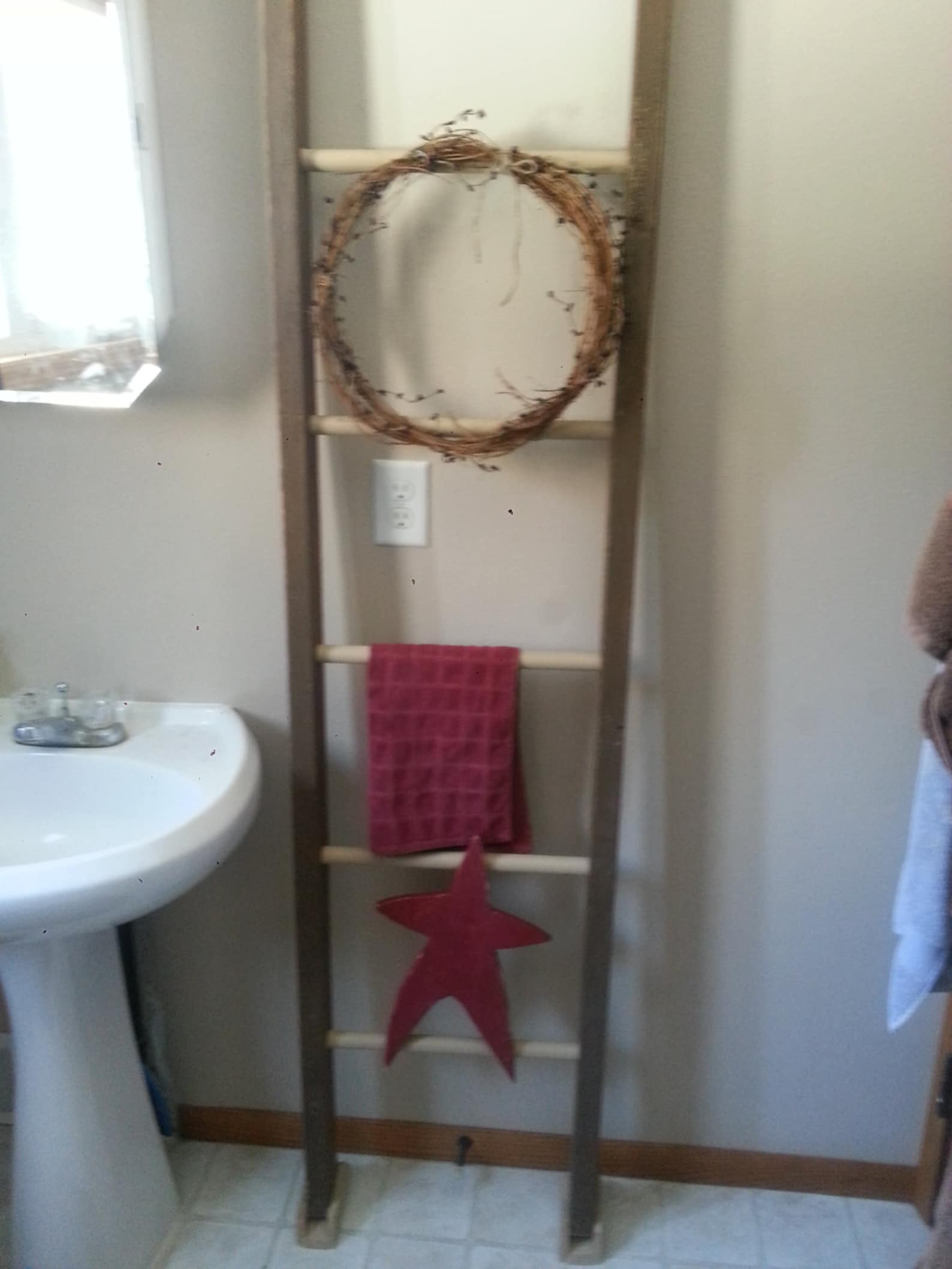 Ladder Towel Rack Etsy