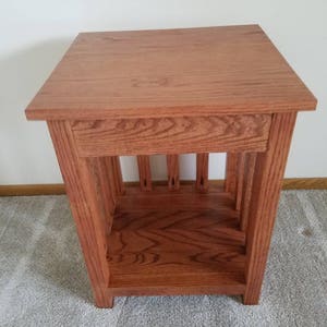 Mission style end table FREE SHIPPING