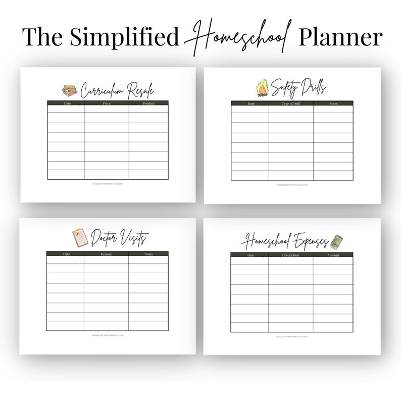 The Simplified Homeschool Planner image 2