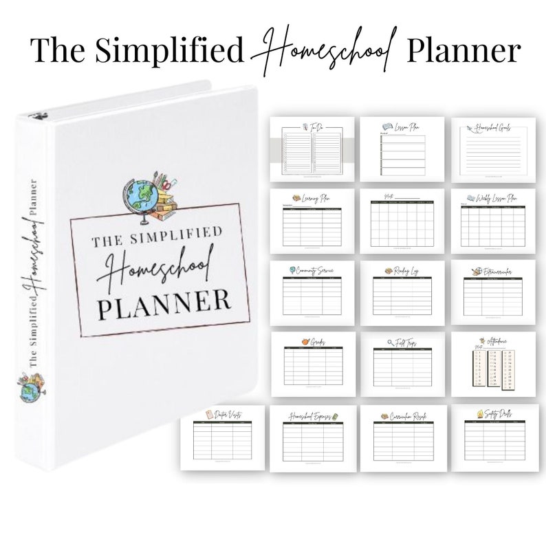 The Simplified Homeschool Planner image 1
