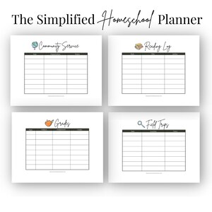 The Simplified Homeschool Planner image 4