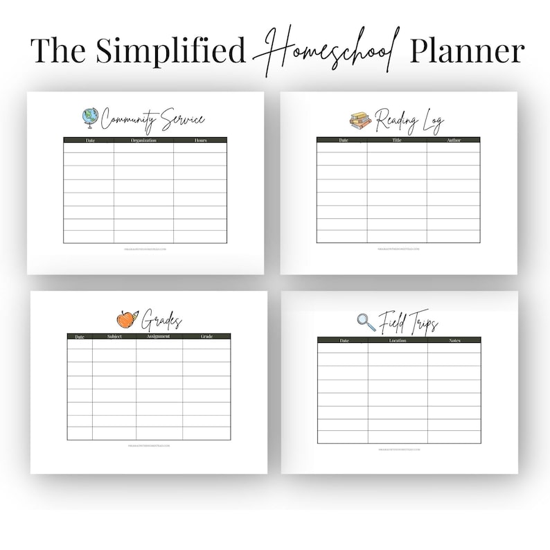 The Simplified Homeschool Planner image 4