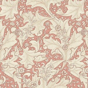 One Roman Shade - Made with &quot;Wallflower - Chrysanthemum&quot; fabric. Emery Walker FreeSpirit Fabric. William Morris Design. Functional Blind