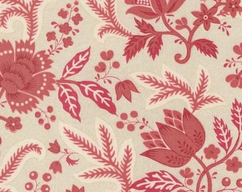 Pillow Cover - Handmade using "Rouenneries Trois Belle Floral Faded" fabric - French General, Moda Fabrics. Sham or Throw Pillows