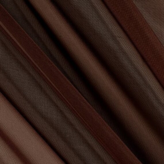 Dark Brown Voile Sheer Window One Panel Wide Custom Order Etsy